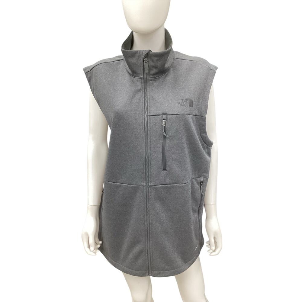 The North Face Vest Men’s Size XL “Windwall” Pockets With Zippers Dark Gray